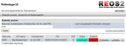Radsatzsuche